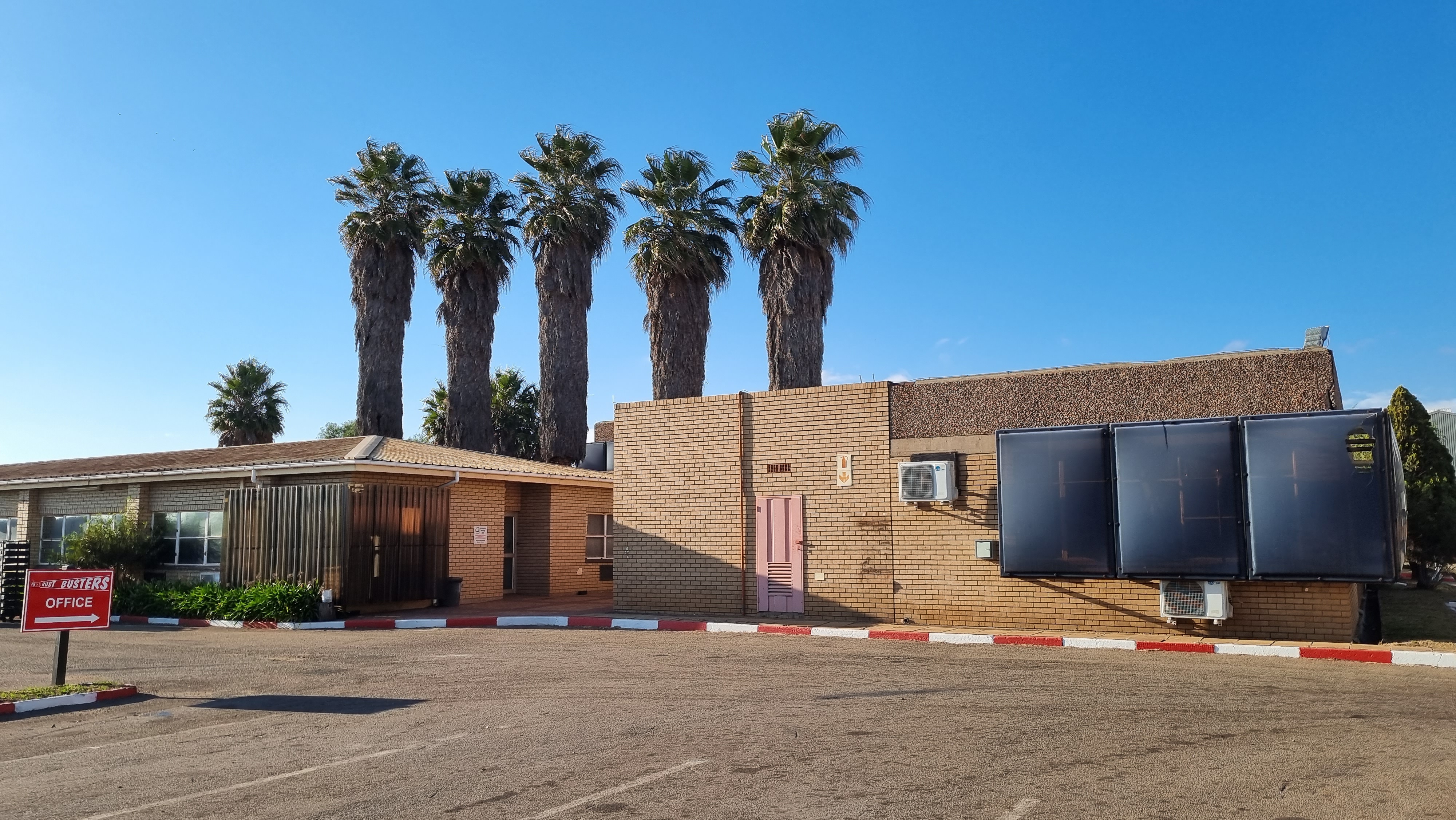 Rust Busters industrial coating facility in Roodekop, Germiston